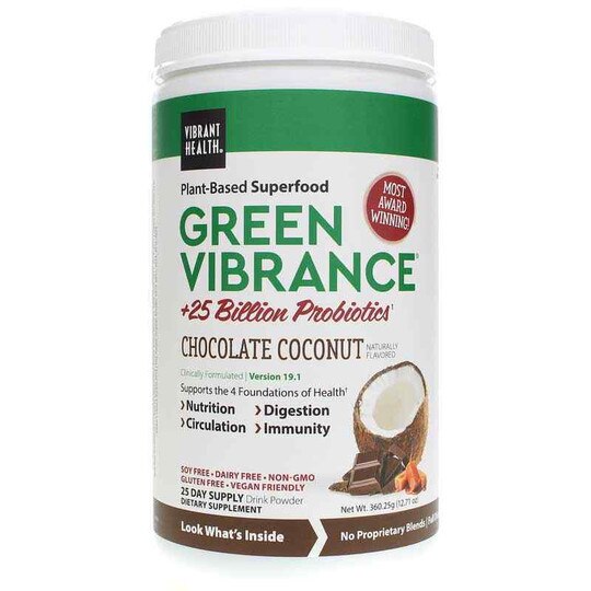 Green Vibrance Plant-Based Superfood Powder, VBH